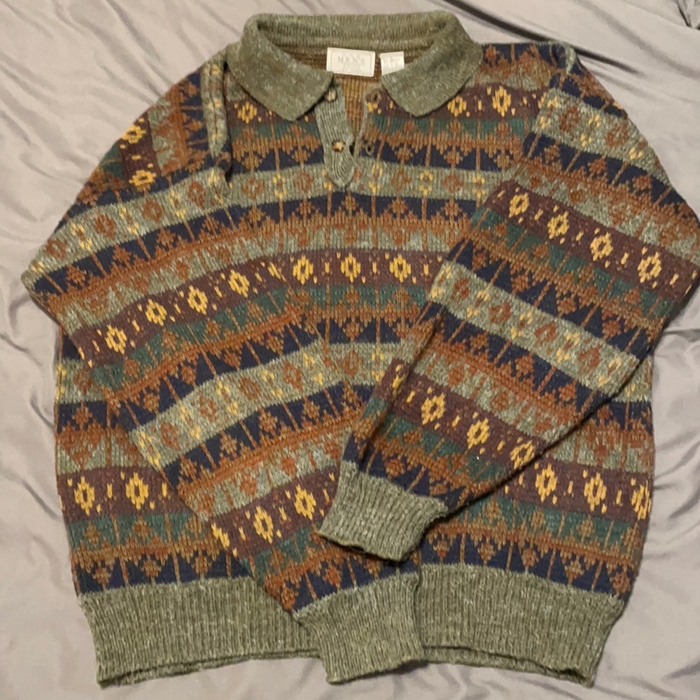 Old school sweater pattern from Sears